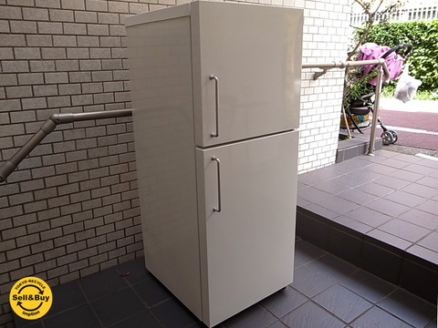 無印良品 MUJI 廃盤デザイン バーハンドル 冷蔵庫 深澤 直人 137ℓ M ...