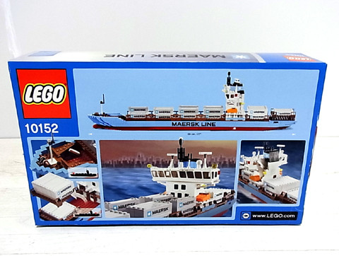 LEGO レゴ10152 Maersk2005/マースクラインコンテナ船 未開封品 【買取