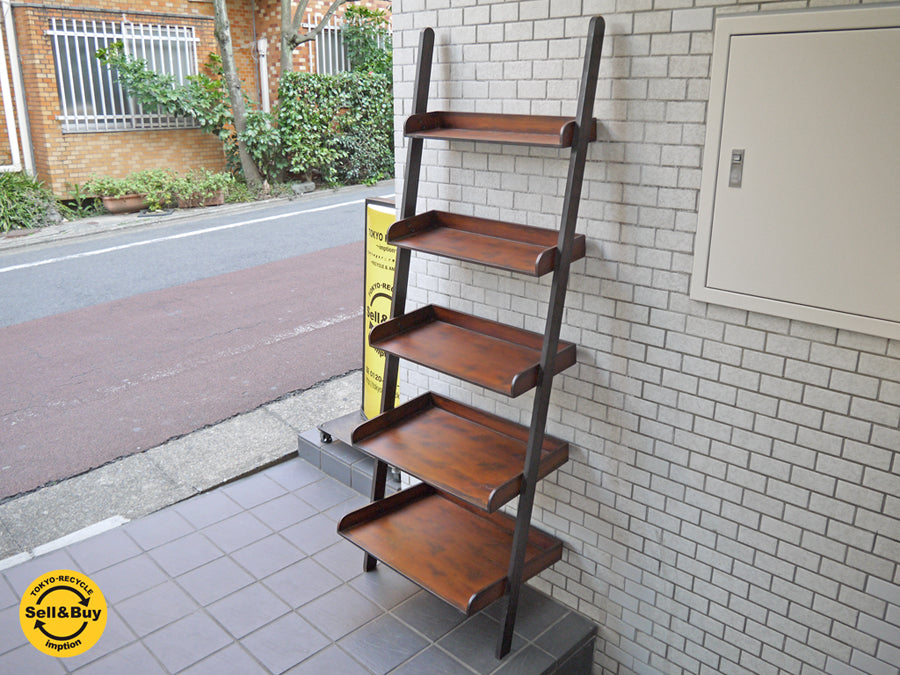 a.depeche アデペシュ 見せる収納 ラダーシェルフladder shelf