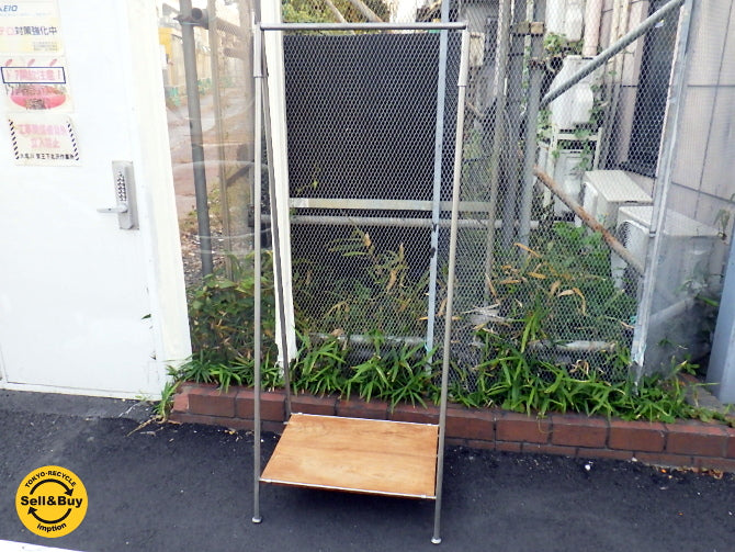 ten tin doors オールド チーク無垢材×アイアン シェルフ、棚 中古 ten tin doors オールド チーク無垢材×アイアン シェルフ、棚 中古