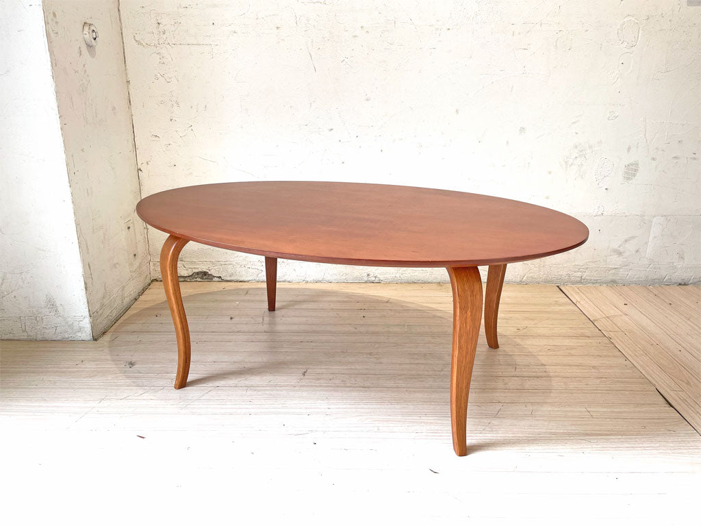 モデュラス modulus オーバル コーヒーテーブル COFFEE TABLE ローテーブル トーマス・ステンダー Thomas Sten –  TOKYO RECYCLE imption