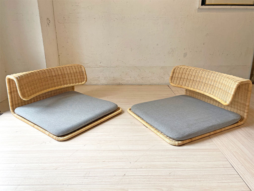 ヤマカワラタン座椅子日本製美品