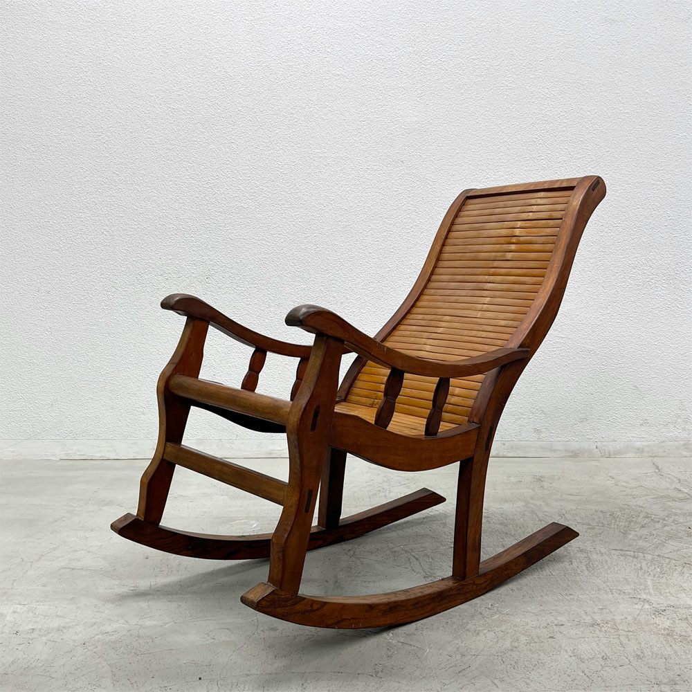 バンブーチェア ロッキングチェア リクライニング アジアン雑貨 Amazon｜竹製ロッキングチェア 揺れる椅子 折りたたみ式