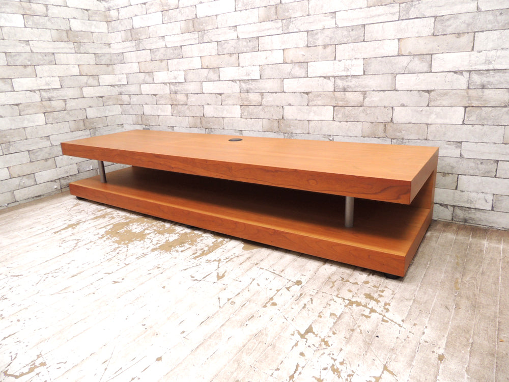 ポラダ porada TOBIA BENCH TVボード AVボード チェリー材 イタリア 定価約30万円 アクタス取扱 中古品 買い取りし –  TOKYO RECYCLE imption