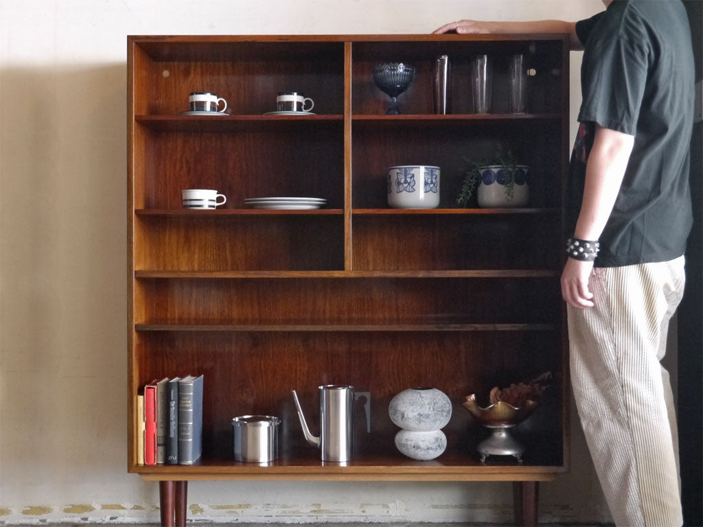 □OMANN JUN□デンマーク Nr.5 ビンテージ ローズウッド 本棚 □OMANN