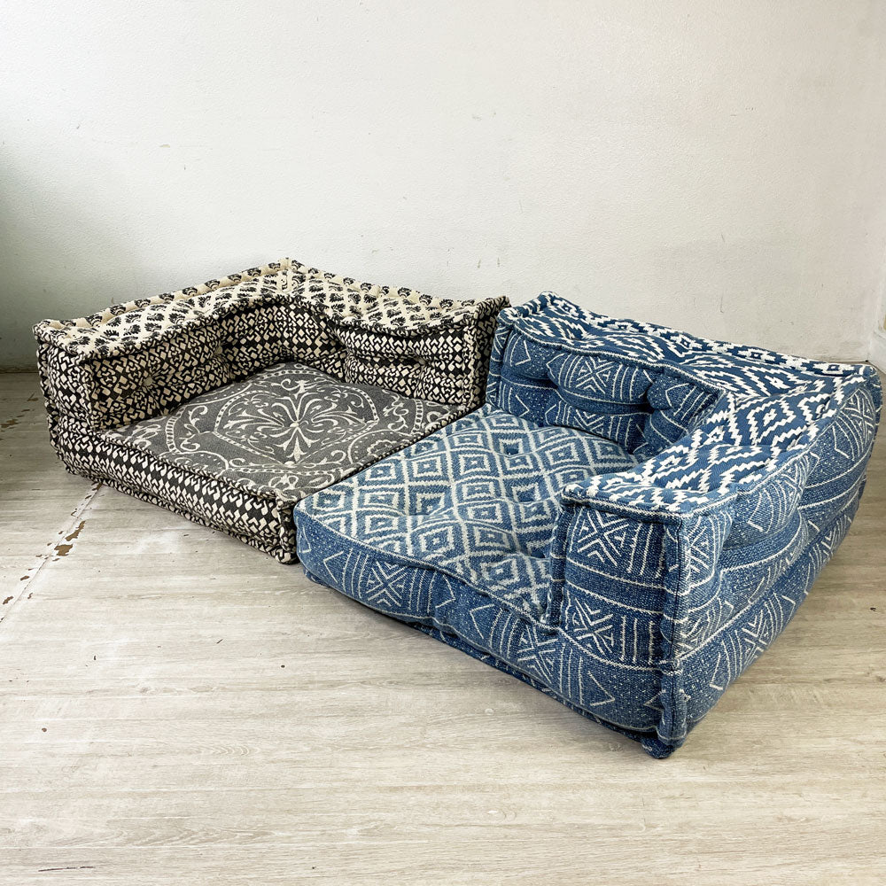 祖師ヶ谷大蔵店】アデペシュ a.depeche ブロックマルチソファ Block Multi Sofa コーナー ノス ブルー NOS b –  TOKYO RECYCLE imption