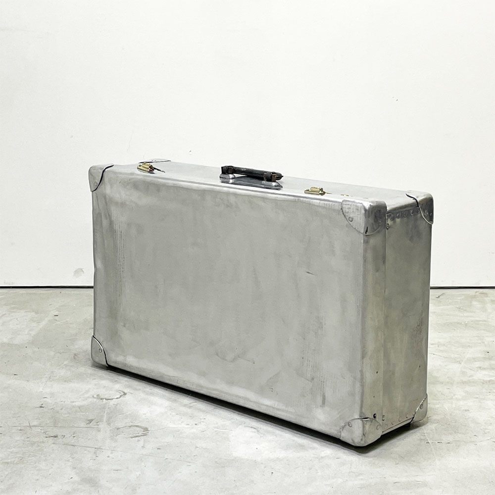 祖師ヶ谷大蔵店】ビンテージ アルミ製トランクケース 収納箱