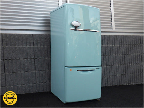 National レトロデザインのボトムフリーザー冷蔵庫 '05 『 WiLL FRIDGE mini （ ウィル フリッジ ミニ ） 16 –  TOKYO RECYCLE imption