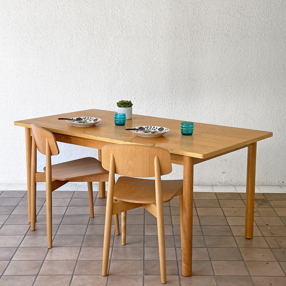 用賀店】ウニコ unico クラフ CRAFF ダイニングテーブル オーク材