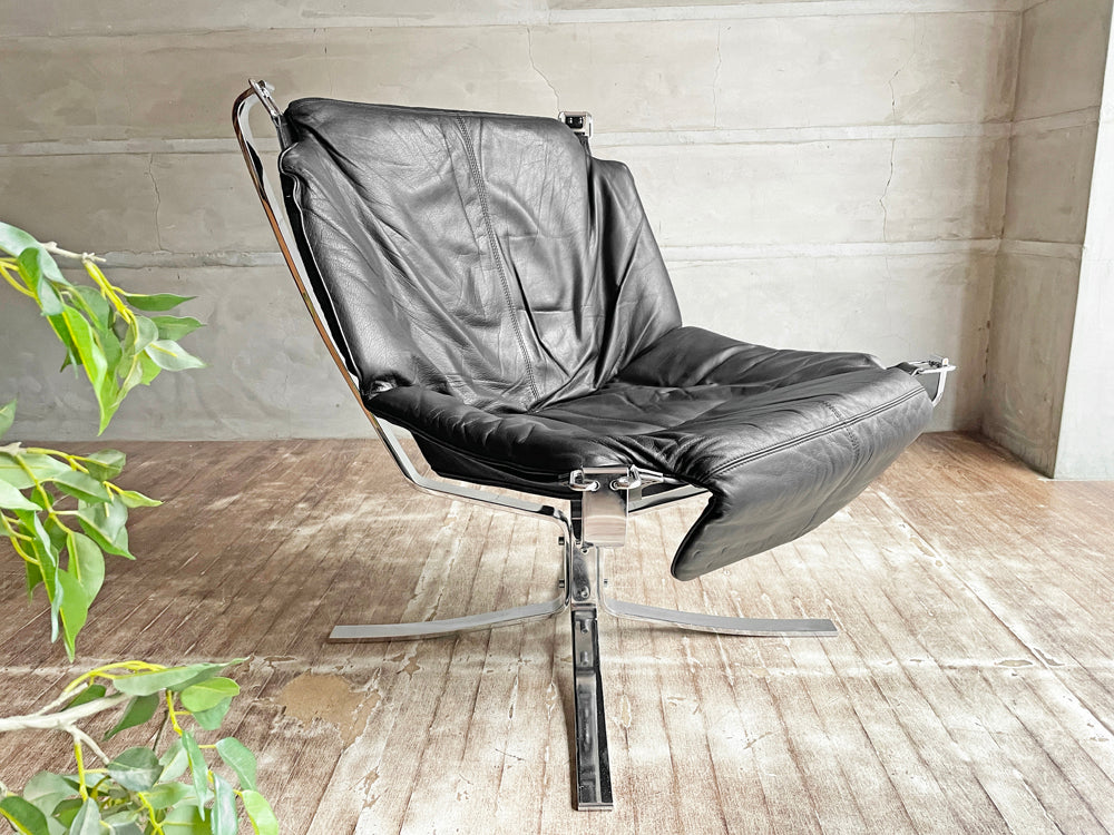 バットネ VATNE ファルコンチェア Falcon Chair シガード・レッセル Sigurl Resell LUX レザー 本革 メタ –  TOKYO RECYCLE imption