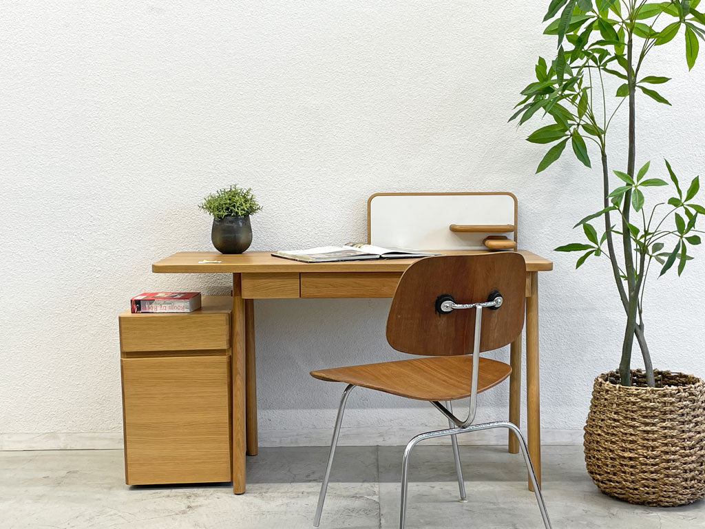 アクタス ACTUS サークル デスクセット sarcle desk set 1 チェスト付き オーク無垢材 定価163,900〓～サークル –  TOKYO RECYCLE imption