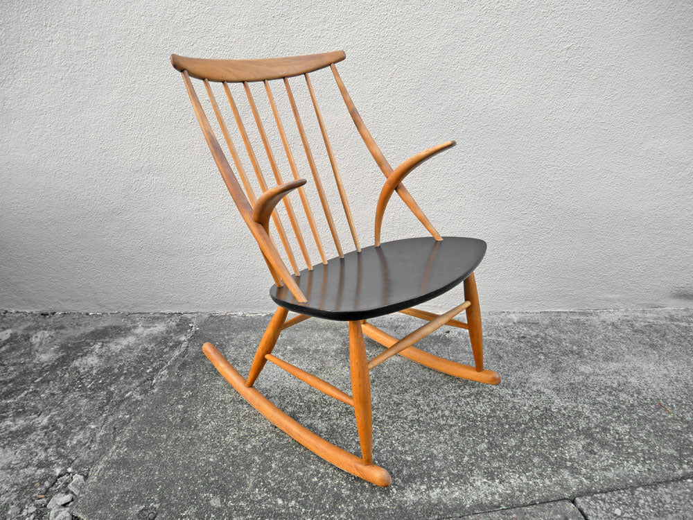 アイラーセン Eilersen ビンテージ ロッキングチェア Rocking Chair イルム・ヴィッケルソー IllumWikkelso –  TOKYO RECYCLE imption