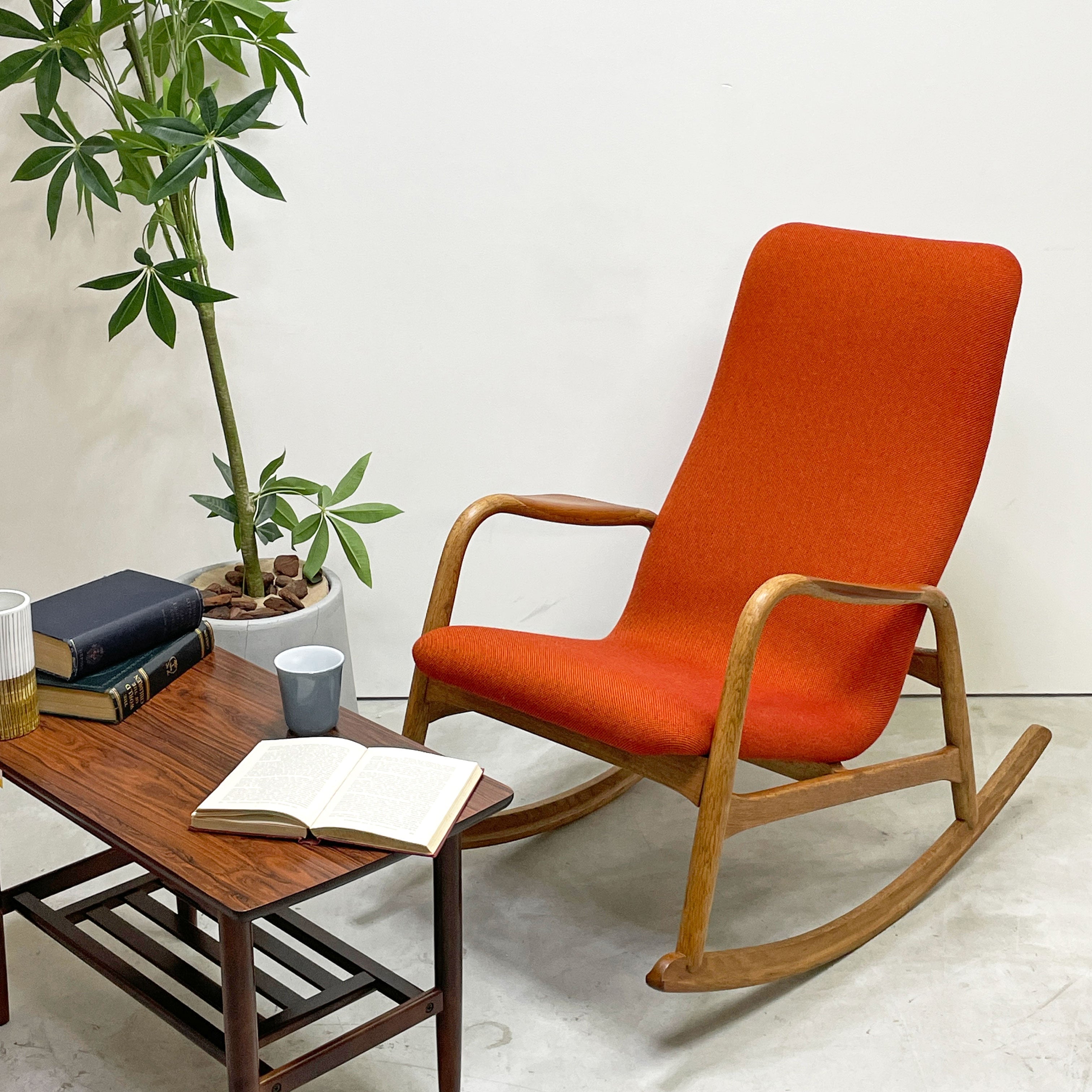 祖師ヶ谷大蔵店】秋田木工 Akimoku ロッキングチェア No.1 オーク材