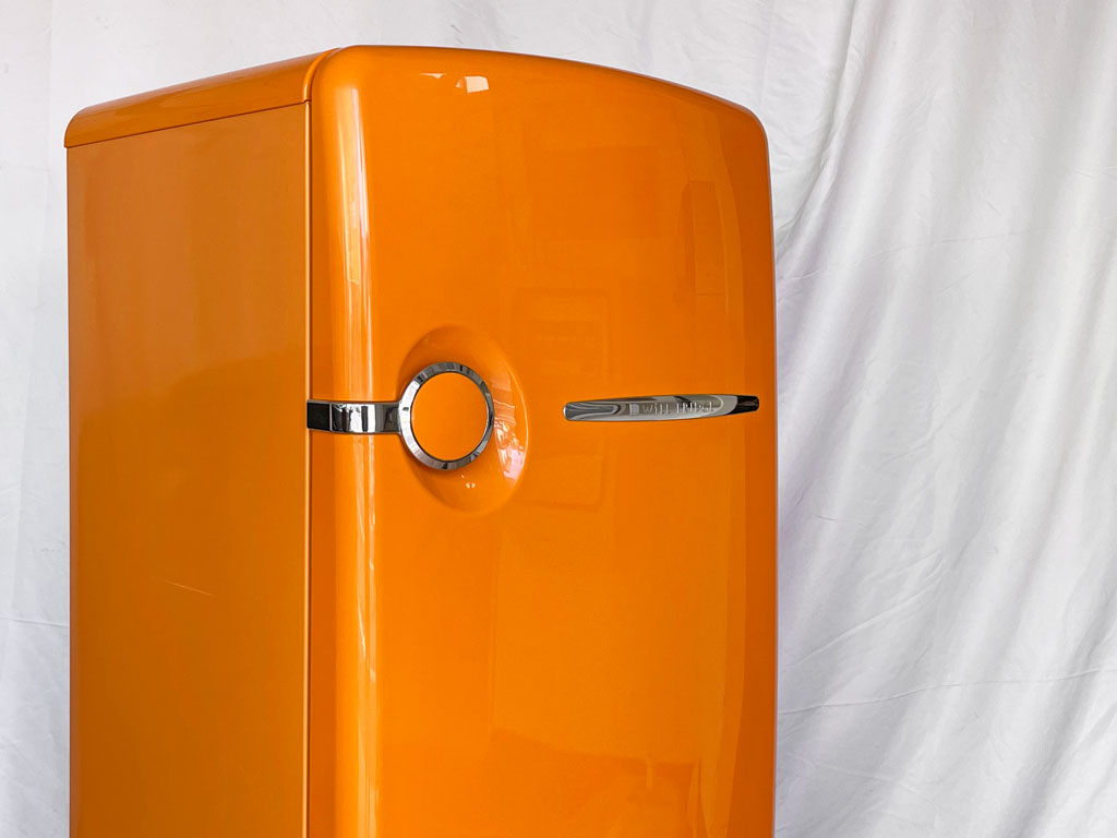 ナショナル National ウィル フリッジ WiLL FRIDGE 冷蔵庫 オレンジ 2001年製 260L レトロ 廃番 希少カラー –  TOKYO RECYCLE imption