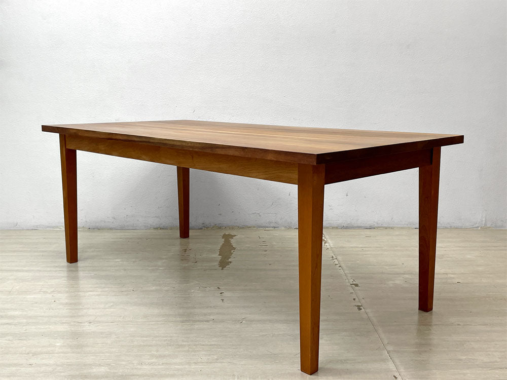 イデーIDEE アーカス ダイニングテーブル ARCAS イデー IDEE アーカス ARCAS ダイニングテーブル W180cm チェリー無垢