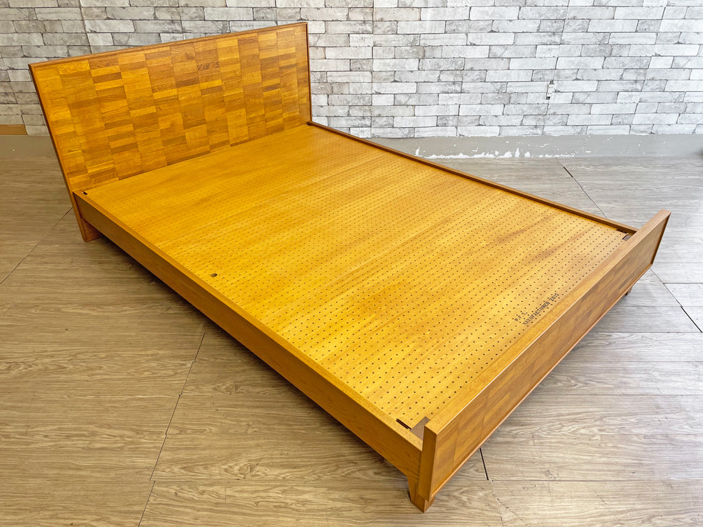 パシフィックファニチャーサービス P.F.S パーケット バック ベッド PARQUET BACK BED ダブルサイズ ベッドフレーム オ –  TOKYO RECYCLE imption