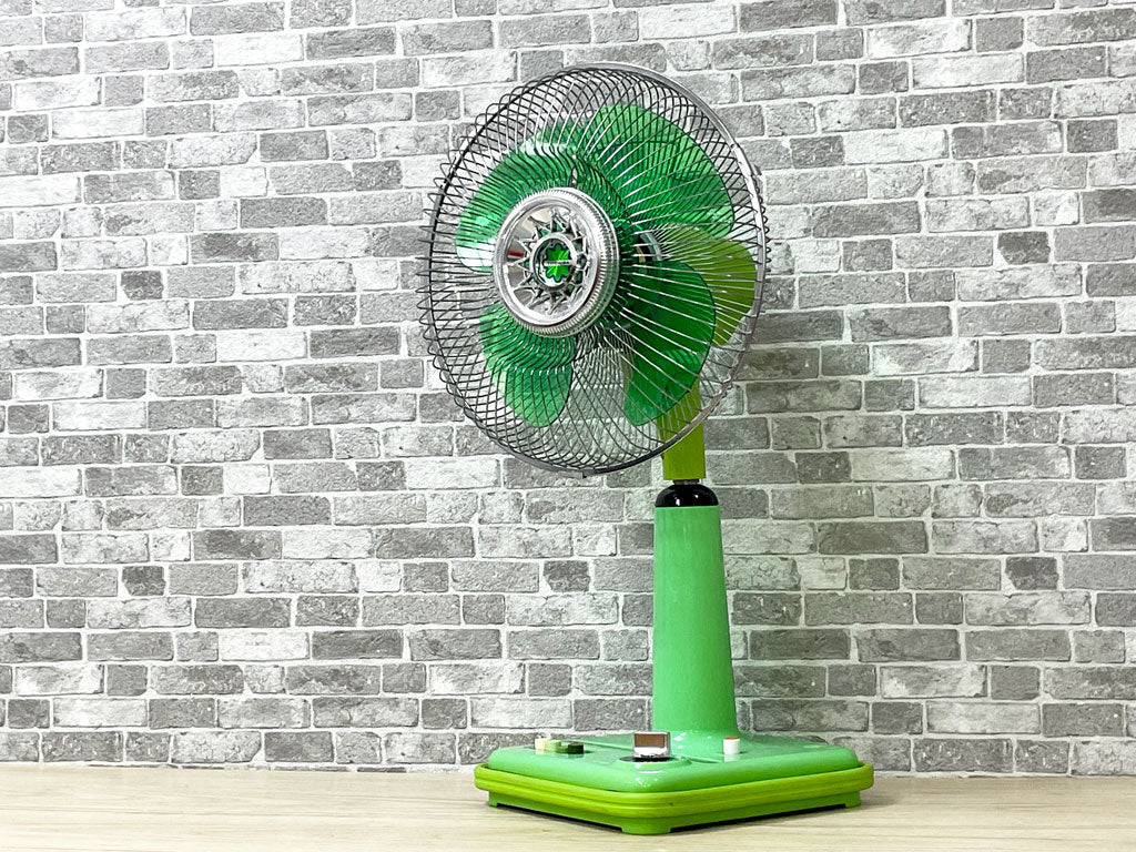 東芝 扇風機 緑色 元箱付き30cm Toshiba electric fan 東芝 扇風機 緑色 元箱付き30cm Toshiba electric fan 東芝 扇風機