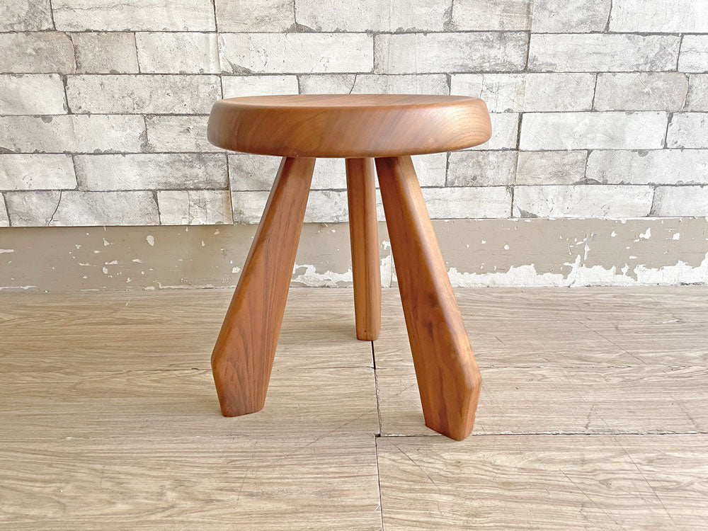 カッシーナ Cassina メリベル スツール 523 TABOURET MERIBEL アメリカンウォールナット無垢材 シャルロット・ペリ –  TOKYO RECYCLE imption