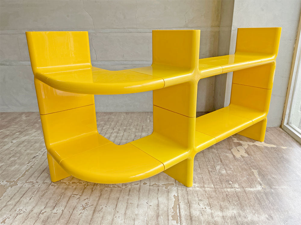 ディレクショナル ファニチャー Directional Furniture ウンボ UMBO シェルフユニット イエロー 10パーツ オープ –  TOKYO RECYCLE imption