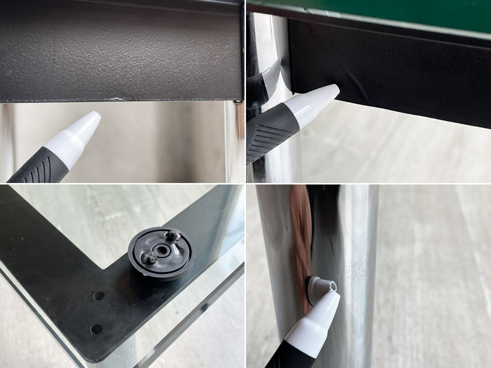 カッシーナ Cassina LC10-P ローテーブル センターテーブル コーヒーテーブル W120cm ガラス ル・コルビジェ シャルロットペリアン ピエールジャンヌレ ♪