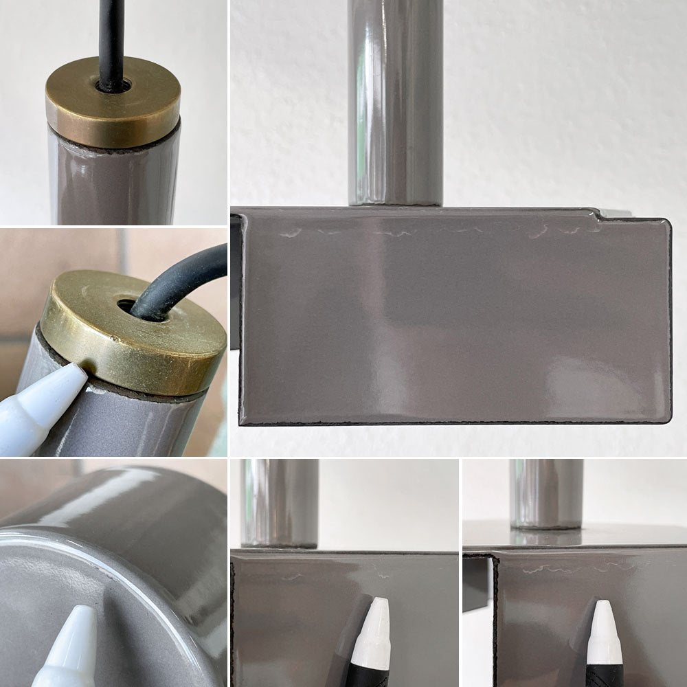 ニューライトポタリー NEW LIGHT POTTERY ドアドア ショート door_door / short グレー ペンダントライト 定価79,200円 ◇