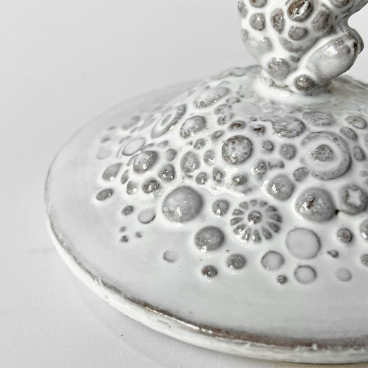 アスティエ・ド・ヴィラット Astier de Villatte グラスキャンドル リッド グラスキャンドル用蓋 Palais de Tokyo セラミック 陶器 ★