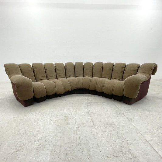 デセデ de Sede DS-600 スネークソファ Snake Sofa 13ピース ファブリック スイス ビンテージ モビリア mobilia IDC大塚 取扱 スペースエイジ ミッドセンチュリー 〓