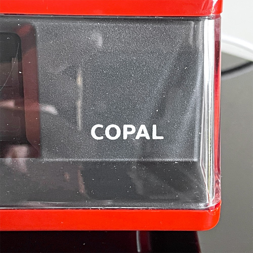 コパル COPAL パタパタクロック RP-240 フリップ式 デジタル時計 置き時計 レッド コンセント式 アラーム機能 昭和レトロ ビンテージ ■