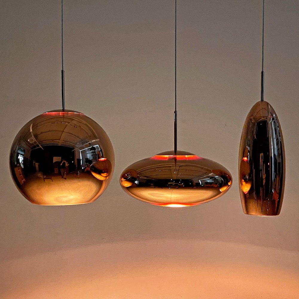トムディクソン Tom Dixon コッパー ラウンドペンダントライト 45 Copper Round Pendant 45 定価¥113,000 廃番 展示品 〓