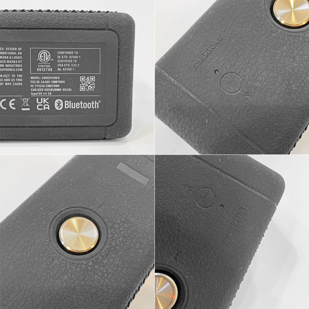 マーシャル Marshall エンバートン2 Emberton II マルチディレクション コンパクトポータブルスピーカー ワイヤレス Bluetooth ★