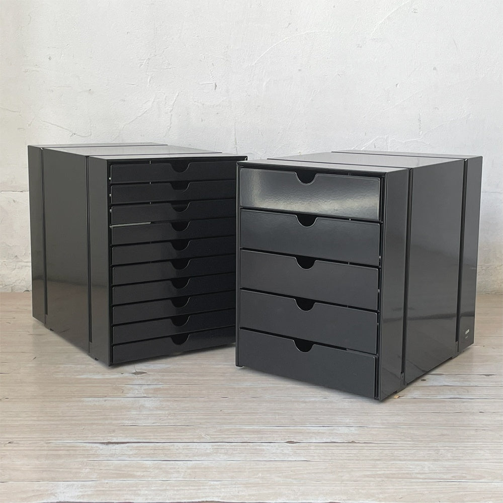 ユーエスエムハラー USM Haller モジュラーファニチャー USMイノス USM inos DRAWER SET ドロワーセット 5段 レターケース ★