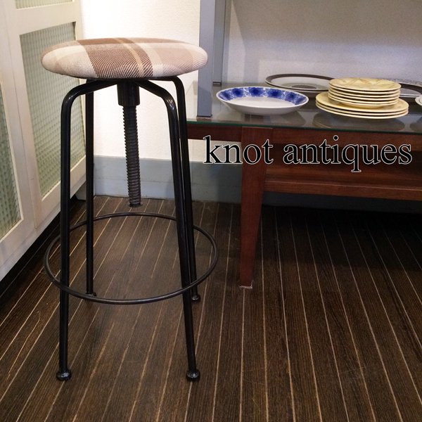 ノットアンティークス knot antiques コンベックス CONVEX スツール ファブリック アイアン d ◎