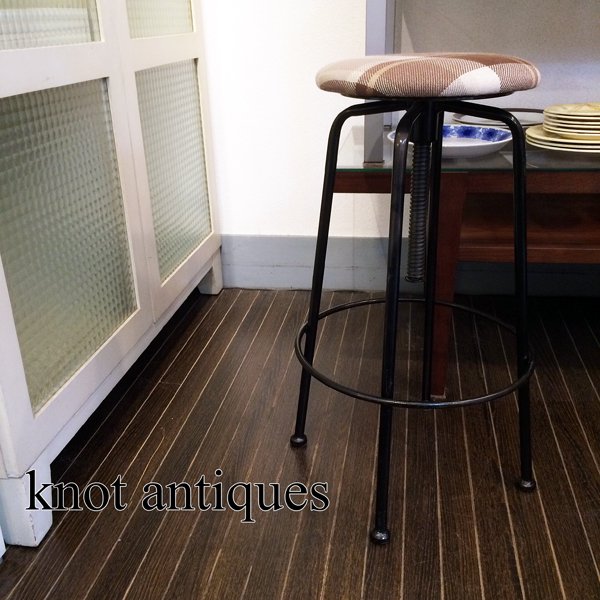 ノットアンティークス knot antiques コンベックス CONVEX スツール ファブリック アイアン e ◎