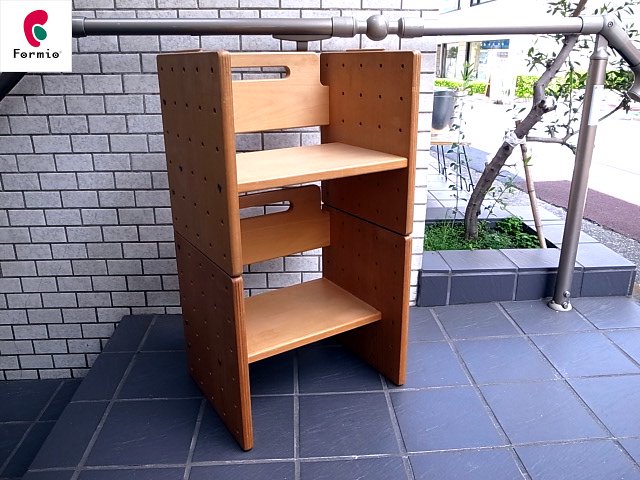 デンマーク製 "Formio(フォルミオ)" ブナ材 「HANDY RACK(多目的 )」 KF-18 2個セット テーブル・チェア・シェルフ ■