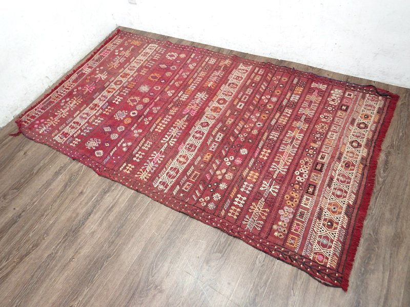 オールドキリム / Kilim ラグマット 184x106cm ●