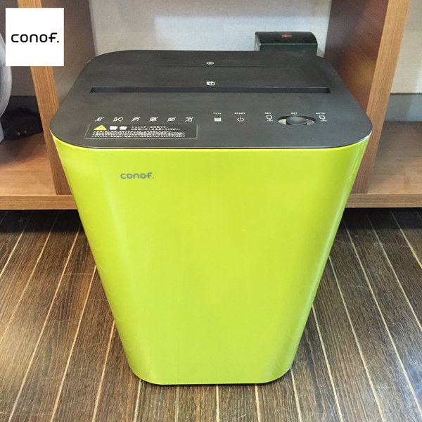 コノフ conof. マイクロダイヤモンドカット デザイン シュレッダー ライムグリーン 廃盤 ◎