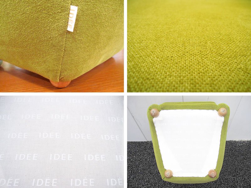 IDEE / イデー ★ 定価:¥6.9万~ ★ 現行販売アイテム ★ 『 MINI MILLER ARM CHAIR / ミニミラーアームチェア ・ グリーン ( ライム ) 』 ★ 1Pソファ