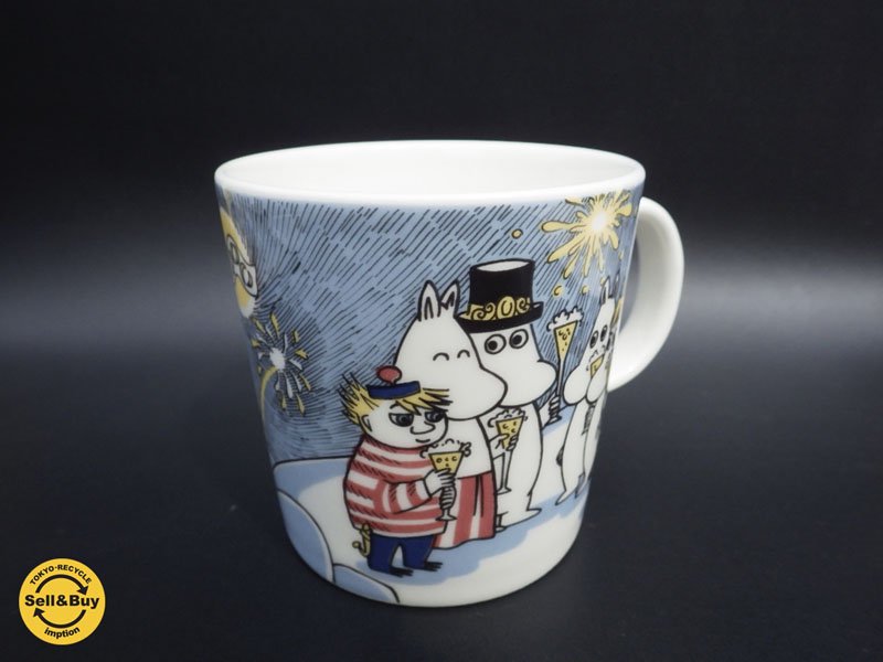 アラビア ARABIA ムーミン moomin ミレニアム マグ 廃番 2000年 限定品 ●
