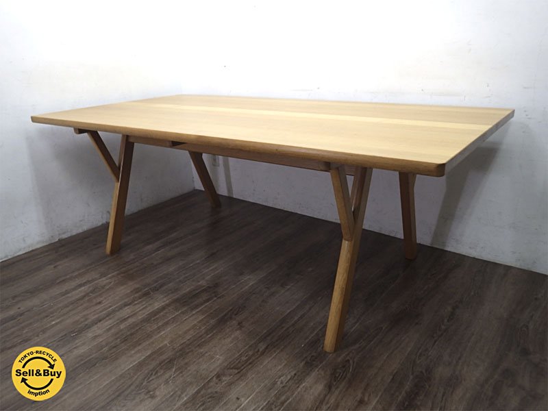 FREDERICIA フレデリシア model6276 ダイニングテーブル オーク無垢材 Soren Holst デザイン ●