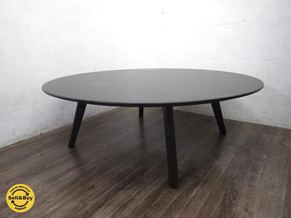 マルニ木工/maruni ラウンディッシュ/ Roundish コーヒーテーブル w120cm オーク材 ●