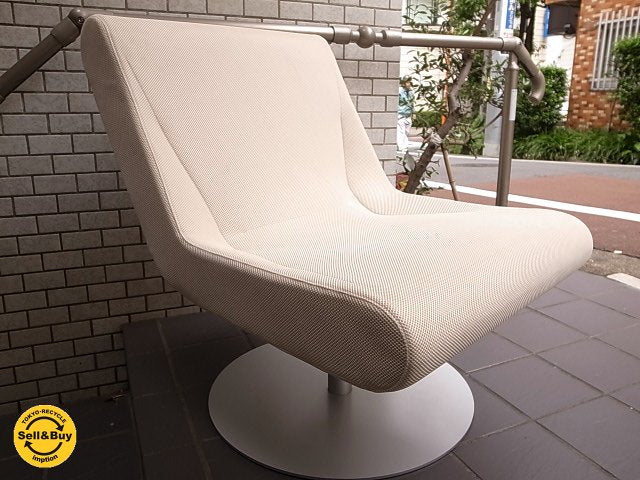 Cassina ixc カッシーナ ブーメラン スウィベルチェア カバーリング ■