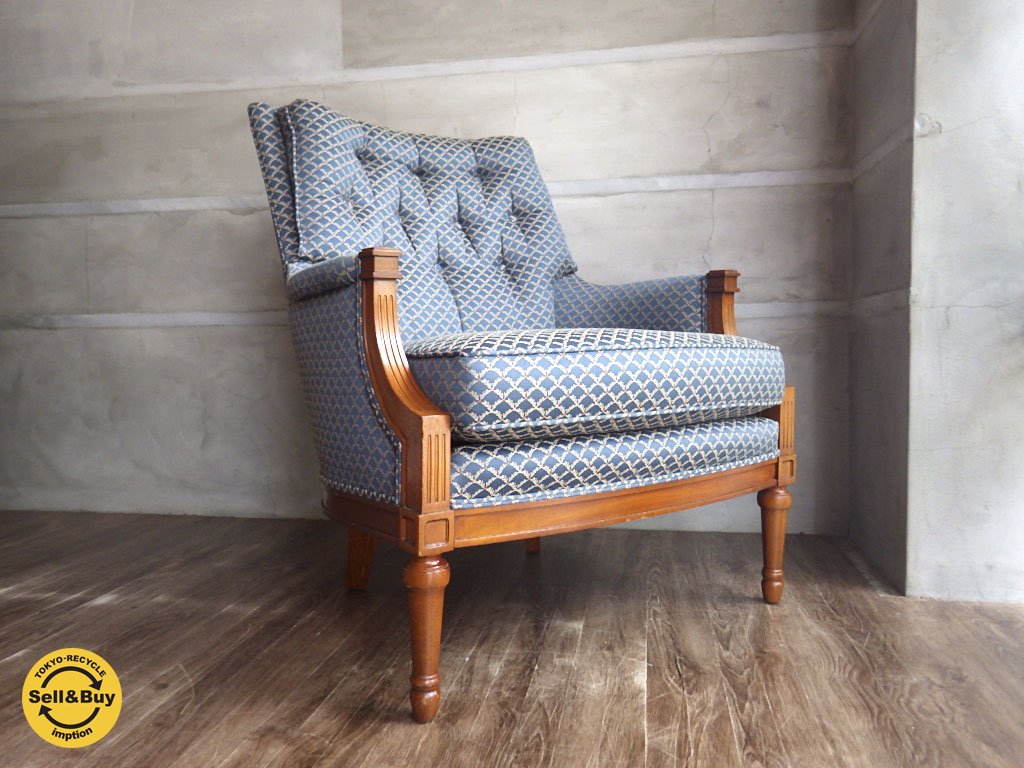 ドレクセルヘリテイジ DREXEL HERITAGE イージーチェア アップホルスタリー ♪