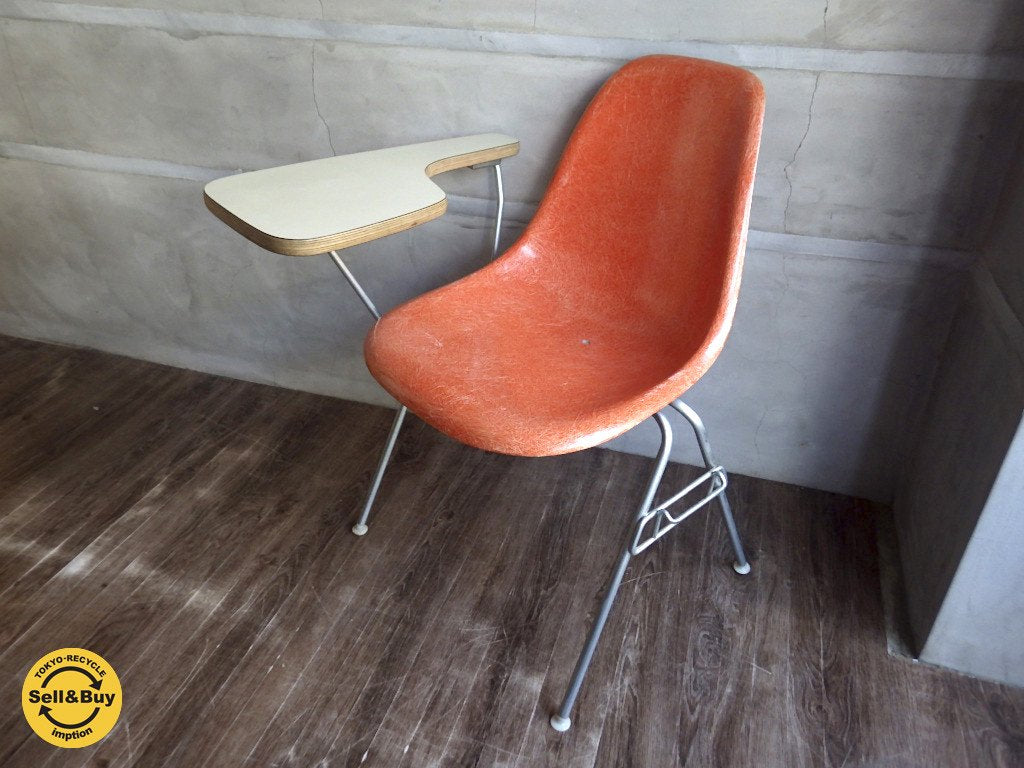 hermanmiller ハーマンミラー ビンテージシェル テーブル付 スタッキング ベース ♪