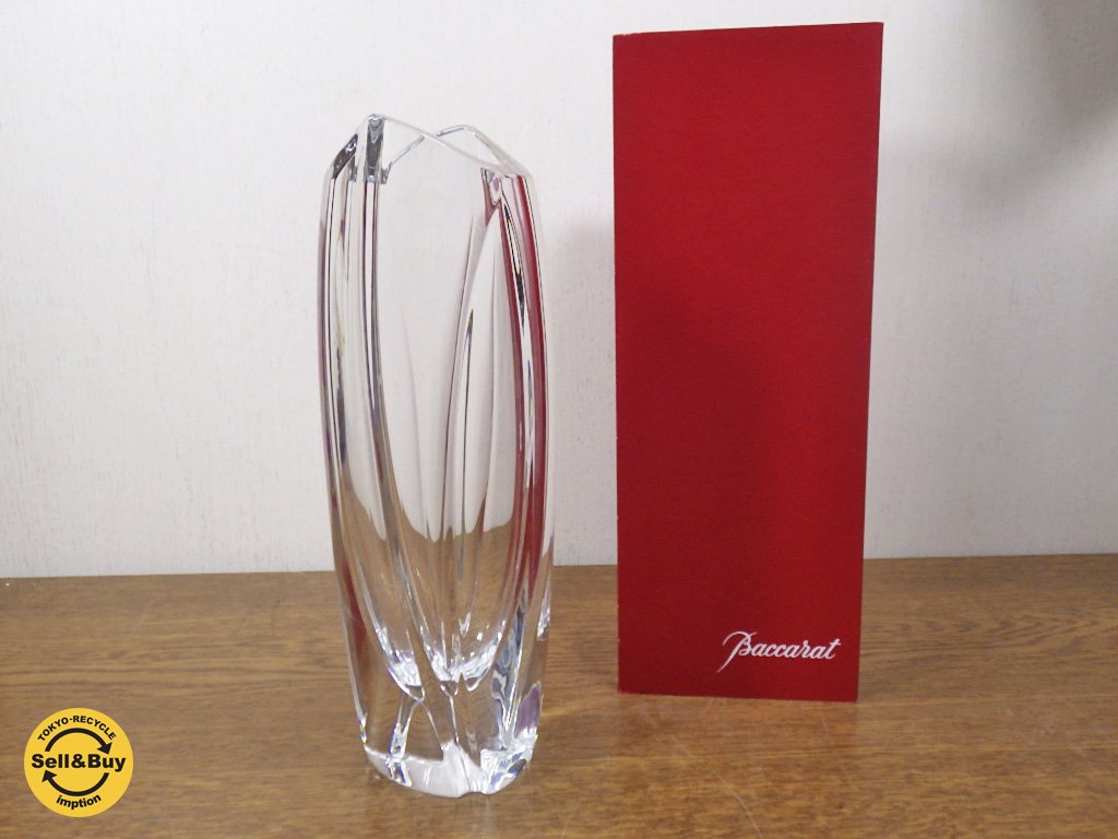 Baccarat バカラ RRigot リゴット 花瓶◇