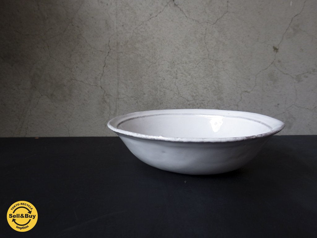 Astier de Villatte アスティエ ド ヴィラット / Simple シンプル 深皿 A ♪