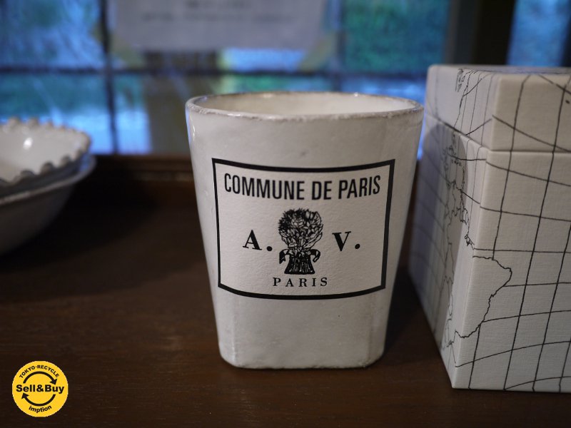 アスティエ・ド・ヴィラット ASTIER de VILLATTE コミューンドゥパリ COMMUNE DE PARIS パフュームキャンドル 陶器 ■