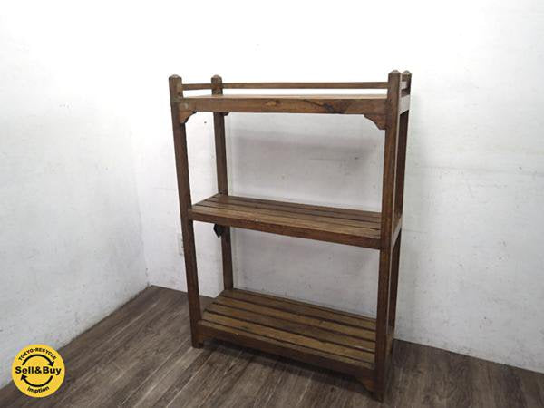 オールドメゾン old maison 古材 ビンテージ オープンシェルフ ■