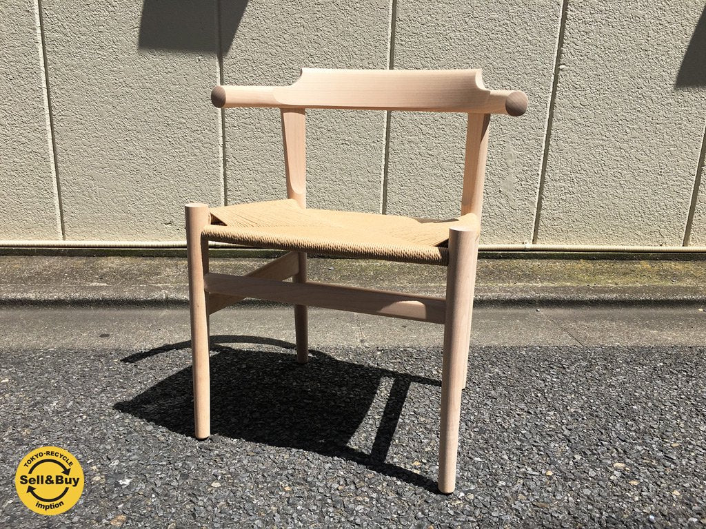 モブラー社 PP Mobler PP68 チェア ビーチ材 ソープ仕上げ ペーパーコード ウェグナー Hans.J.Wegner デザイン 展示美品 ◎