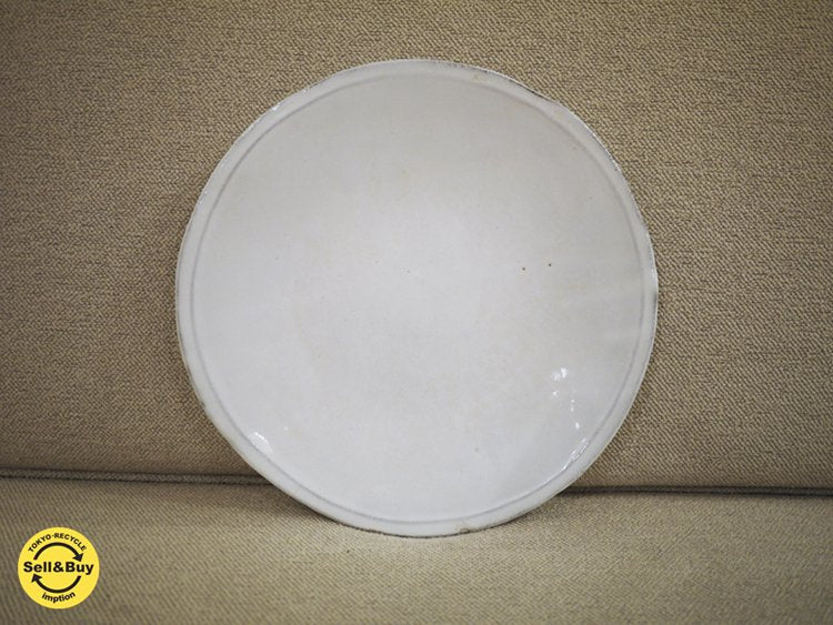 Astier de Villatte アスティエ・ド・ヴィラッド シンプル/平皿(大) ●