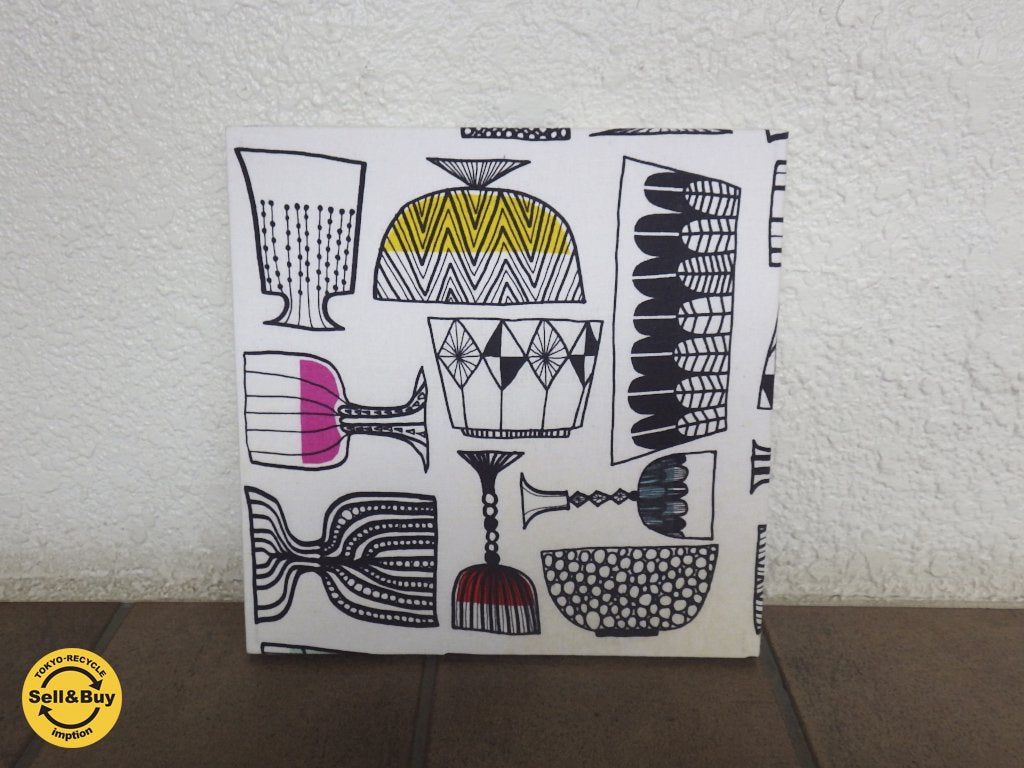 マリメッコ marimekko キッピス KIPPIS ファブリックパネル B◇